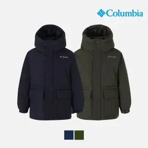 [컬럼비아]키즈 멀티 포켓 하프패딩 (C54-YKD304)
