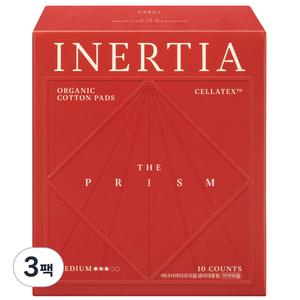 이너시아 더 생리대 알뜰팩 프리즘 중형 10개입 3개
