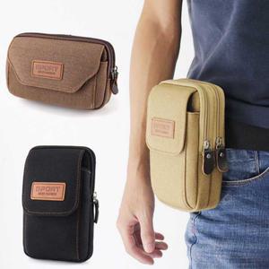 핸드폰 미니수납백 벨트파우치 힙색 보조가방 작업용 여행용 다용도 허리가방