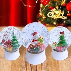 크리스마스 워터 스노우볼 키트 DIY 만들기패키지세트 크리스마스장식 워터볼 산타 트리 꾸미기