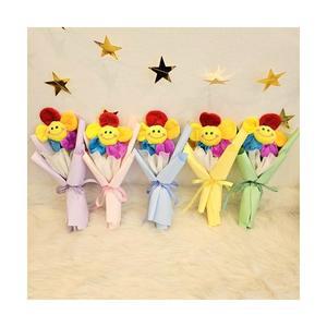 스마일 꽃인형 한송이 꽃다발 졸업 입학 학예회 연주회 발표회 수료식 생일