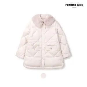 [대구백화점] [레노마키즈] 여아 중량 퍼 카라 다운 패딩 점퍼(R2442F073)