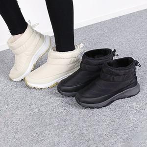 [디아]행텐 여성 패딩 털안감 방한 키높이 앵클부츠 4cm