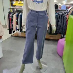 베네통/애플아울렛/크런키  밴딩 일자 코듀로이 팬츠/BAPTA8461