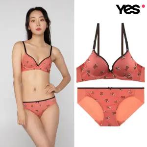 [롯데백화점]예스 레서판다 헴팬티 세트 YSWBW817YSWPW818