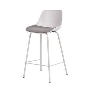 [스코나] 터틀 스틸 패브릭 바체어 카페 홈바 식탁 의자