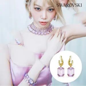 [/본사정품] Millenia 퍼플 골드 톤 드롭 귀걸이 5694784