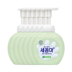 온더바디 세꼼마 버블 항균 핸드워시 그린허브 250ml 6개