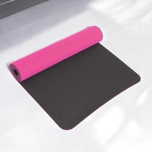 [KGPQFHV6_4B]게더릭 6mm 양면 TPE 요가매트 (핑크)