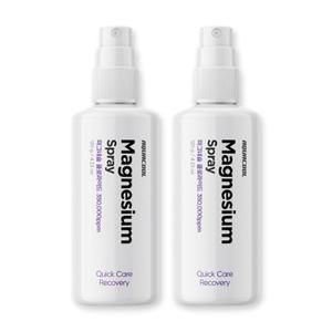 아쿠아쿨 마그네슘 스프레이 120g x 2개 / 쿨+핫 뿌리는 신속케어