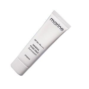 비프루브 마린 무기자차 마일드 선크림 50 ml (SPF50+PA++++) 자외선차단제 미백 주름개선 자외선 선케어 기능성 저자극 민감성피부 크림타입 밀착 수분 영양 보습 피부진정