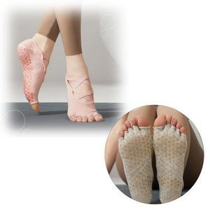 [KGPQT494_4B]미끄럼방지 요가 양말 발바닥 논슬립 토삭스