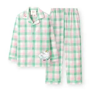 갤러리아 [오르시떼] 남성 F013 무민체크 긴소매 상하