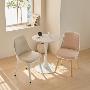 피치트렌디 친환경 실리콘 비보 식탁 의자 인테리어 테이블 디자인 원목 다이닝 체어