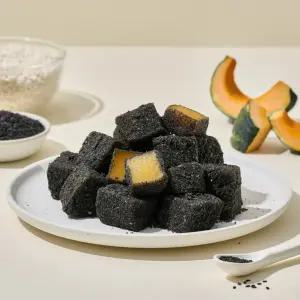 더바른 흑임자호박인절미 1박스 떡 인절미