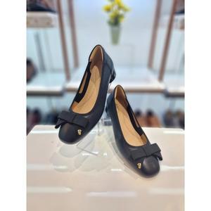 [여주점][탠디]탠디 여성 3cm 리본 자바라 라운드 펌프스 구두 GX25K008  BLACK