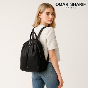 [오마샤리프] 천연 소가죽 여성백팩 OS8137