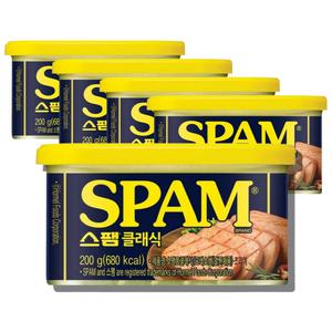 스팸 클래식 200g 5개 통조림햄