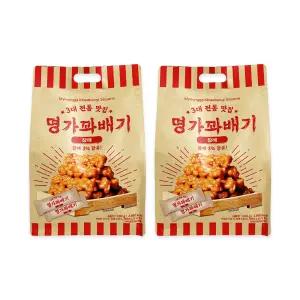 명가 꽈배기 참깨 500g x 2개 옛날과자 개별포장 미니스낵