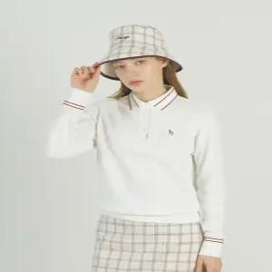 [헤지스 골프 여성] [25SS] HWTS5A213IV 아이보리 여성 블루종 긴팔 티셔츠