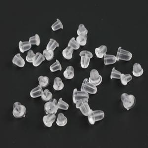 실리콘 투명 클러치 귀걸이 꼭지 30p 뒷마개 뒷장식