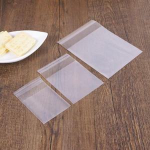 포장지 100Pcs 서리로 덥은 비닐 봉투 웨딩 쿠키 캔디 자체 접착 가방 휴일 OPP 선물 반투명 셀로판 포장