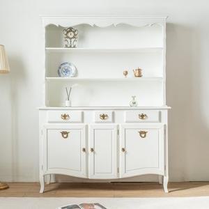 [소피아엘렌]아가트 거실 엔틱 장식장 인테리어 양주 위스키 진열장