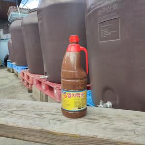 [유토피아]김장철 남해멸치액젓 진젓 1.8L 멸치액젓 안전한먹거리 천연조미료 남해멸치 신안천일염