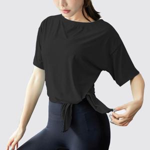 [유토피아]여성 요가 운동 헬스 트레이닝 트임 반팔 상의 티셔츠 여성반팔티 여자트레이닝복 여자요가티셔