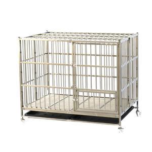 대형 철제 스테인리스 304 스틸 새장 달린 바퀴 앵무새 케이지