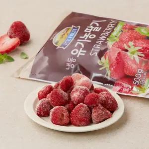 [폴란드산] 냉동 유기농 딸기 500g
