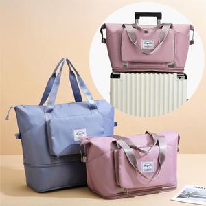 (고급) 접이식 기내용보스턴백 기내수화물가방 캐리어 보조