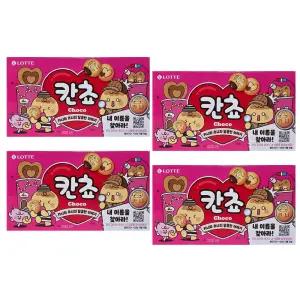 롯데웰푸드 칸쵸 54g x 4개 (내 이름을 찾아라)