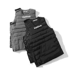 축구패딩조끼 겨울축구복 경량 조기축구 그레이 풋살패딩조끼 겨울 풋살 남성용블랙 팀조끼
