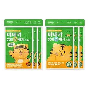 [3+3] 마데카 썸머 향패치 24매입 3개 + 겔패치 18매입 3개