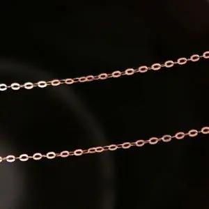 [하프클럽/]14K 금 체인 모줄 골드 로즈골드 목걸이 줄 연장형