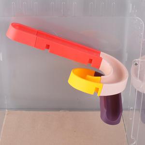 미끄럼틀 백업 크레스티드게코 도마뱀 사육장 은신처 장난감