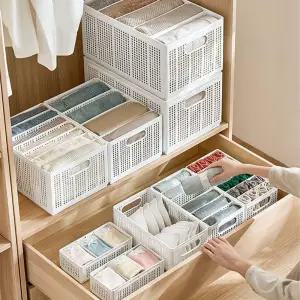 카니카니 수납함 옷장 수납/조립식/칸막이/의류/정리함/장롱/보관/접이식/트레이/멀티/바지/칸칸이/서랍장