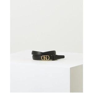 [NS홈쇼핑][헤지스ACC] HJBE4F410BK 블랙 H20 후크장식 소가죽 여성 벨트[35204840]