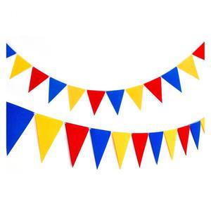 (PW) 펠트삼각파티가랜드(페스티벌) 생일 기념일 장식/입학/졸업/학예회/재롱/잔치/레크레이션/무대/꾸미기