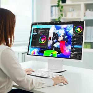 일체형PC 27IRH9 인텔 i5 16GB 1TB 올인원 데스크탑 컴퓨터 FreeDOS