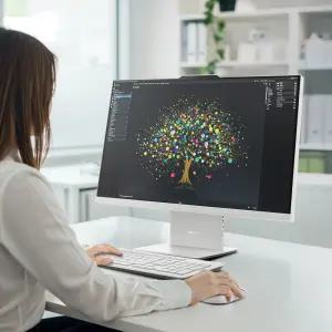 일체형PC 27IRH9 인텔 i5 32GB 1TB 올인원 데스크탑 컴퓨터 윈도우11 홈