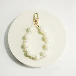 방울 인기 진주 키링 고리 감성 키홀더 (WFI014W)