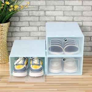 3p세트(소) 슈박스 (블루) 신발정리함 슈박스