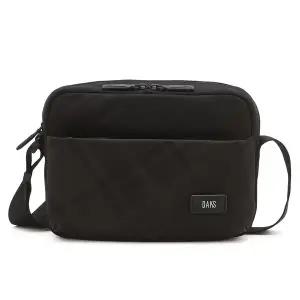 [닥스](센텀시티점)DBBA5F863BK [25FW]블랙 체크 나일론 숄더백