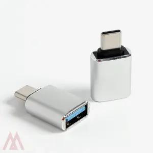 901M USB 3.0 A TO C타입 젠더 실버