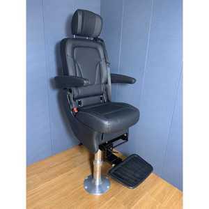 선박용 캡틴 체어 휠하우스 화이트 모던 의자 시트