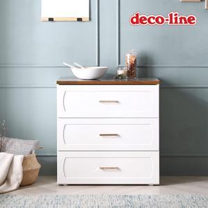 데코라인 코넬 르네 800 다용도 3단 서랍장 DGJ024C (착불)