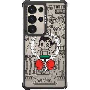 모란카노 갤럭시 S25 울트라 임팩트 아톰 팩토리 디자인 맥세이프 투명 범퍼 플러스 케이스