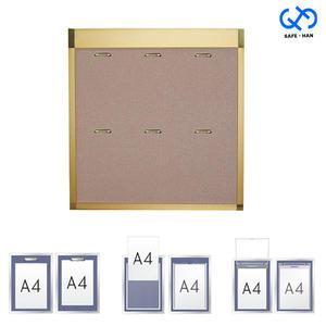 6구 철재 갈바 A4 게시판 아파트 엘리베이터 공공기관